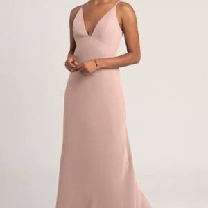 Jenny Yoo Blush Pink Wedding Dress